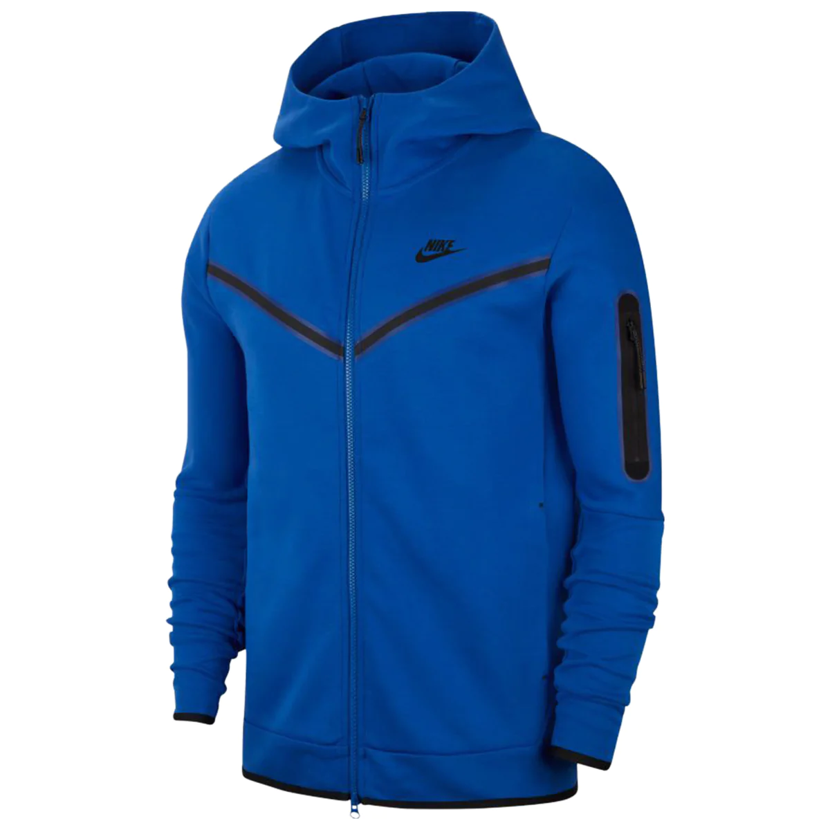 Men&#039;s Nike Royal Blue/Black Tech Full-Zip Hoodie (CU4489 480) | eBay