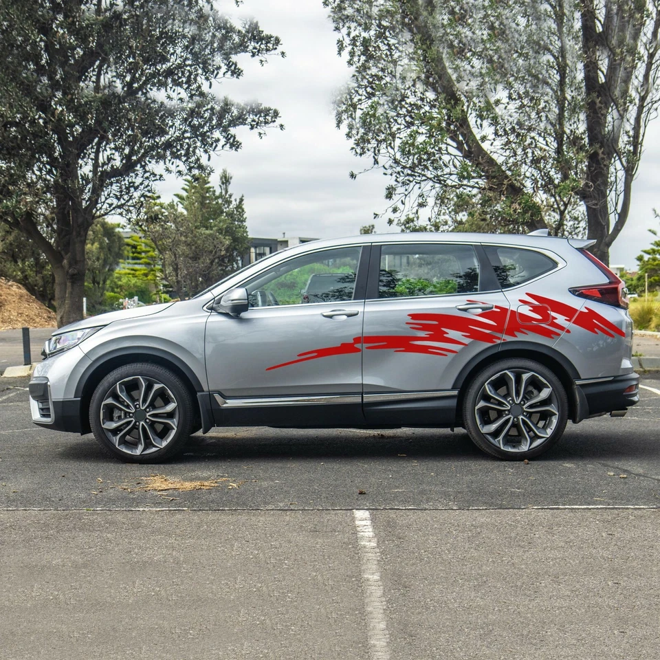Graphics Stripes Kit For 2021 Honda CR-V 2016 2017 2018 2019 LX EX EX-L Touring - Image 4 of 4