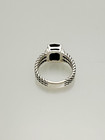 David Yurman Wheaton Ring 10mmx8 Black Onyx and Diamonds Size 7 — photo 4