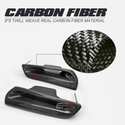 For Corolla GR EPA Design Carbon Fiber Front Bumper Duct Air Intake Vents Pair