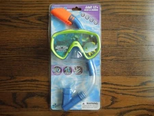 DOLFINO DIVE GEAR MASK & SNORKEL SZ.ADULT12+ NEW