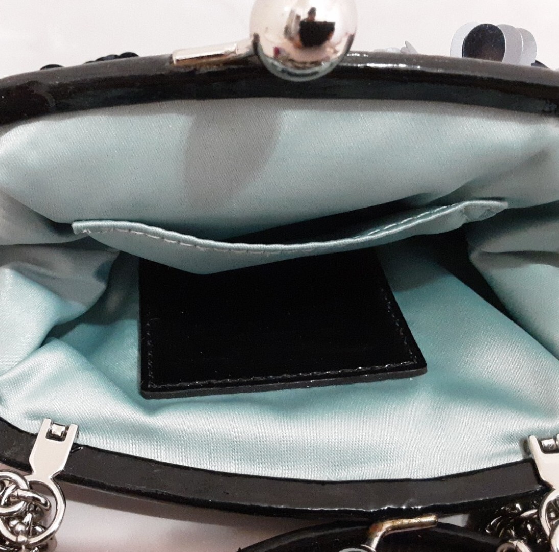 COACH Limited Edition Legacy Sequin Frame Kiss Lock Bag 21209 Rare