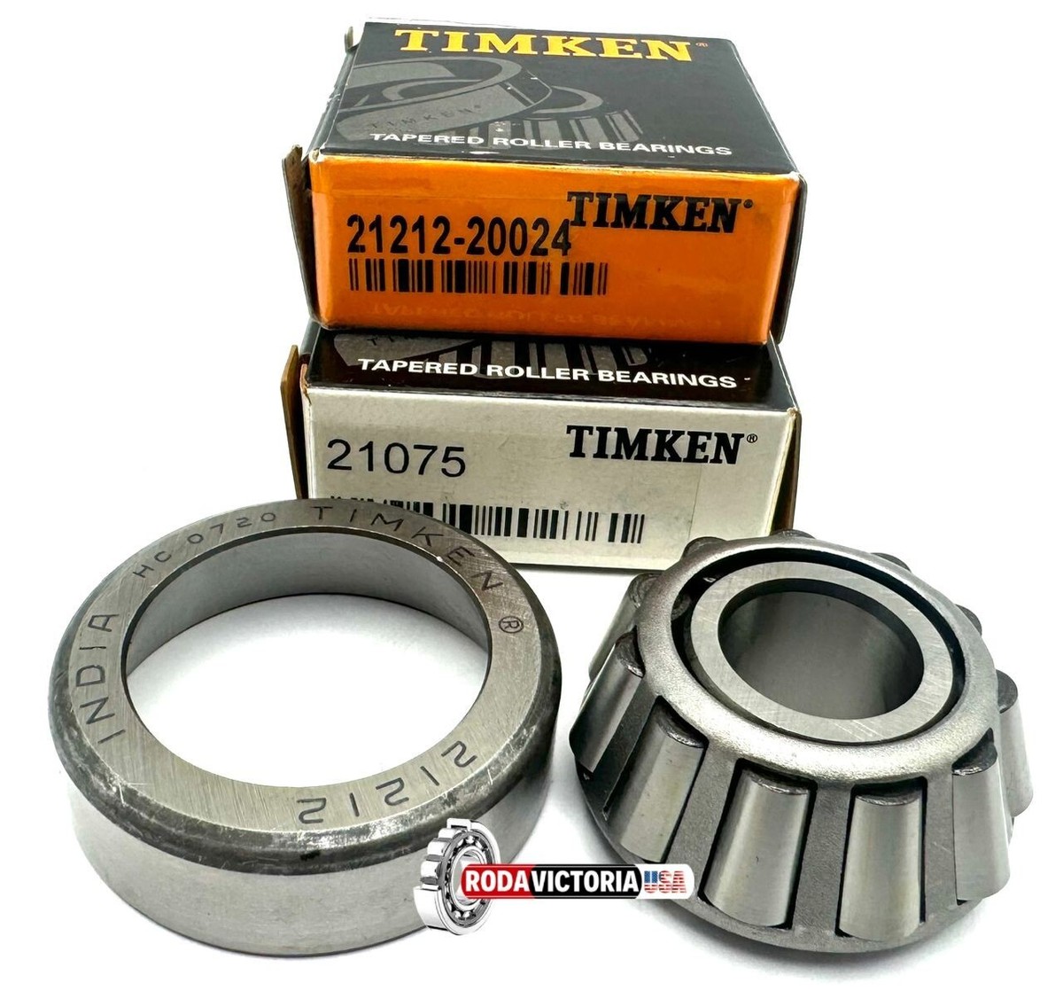 TIMKEN 21075 21212 TAPERED ROLLER BEARING 1626951 ¾”x2.1/8