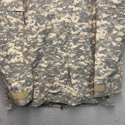 Tru-Spec H2O ECWCS Parka Jacket Mens XL Long Green Digital Camo Regular FLAW - Picture 9 of 11