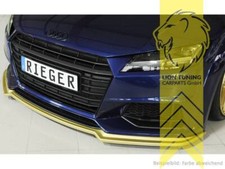 Rieger Frontspoiler Spoilerlippe Spoiler für Audi TT TTS FV 8S Coupe Cabrio S li