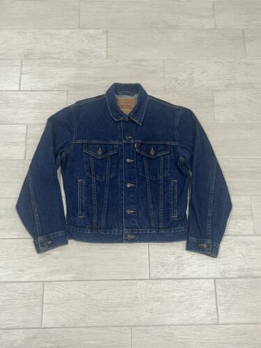 Levi's NWT Strauss & Co. Dark Wash Relax Trucker Denim Jacket Men Sz M  Women Sz L Blue Size M - $80 New With Tags - From Tabitha