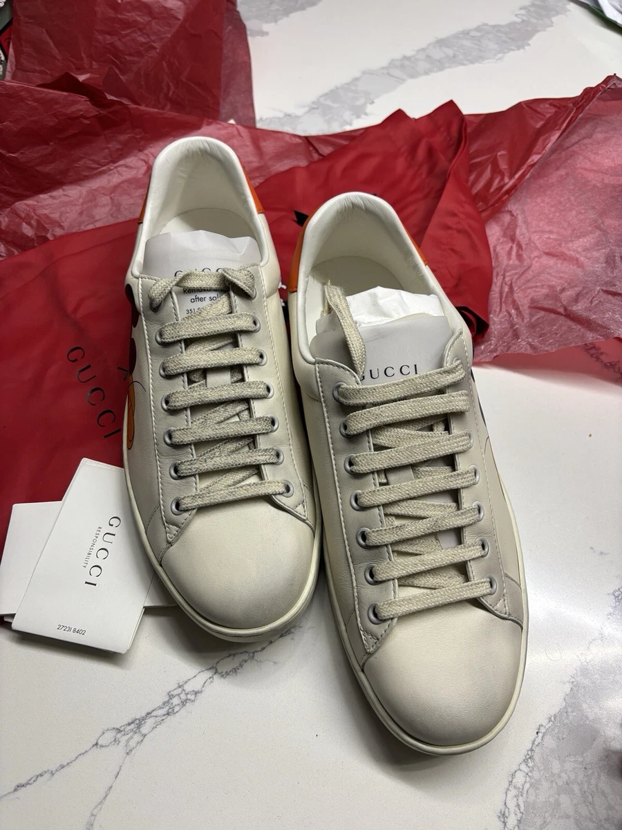 Disney x Gucci Ace Low Mickey Mouse - Ivory for sale | eBay