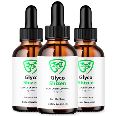 Glyco Shizen Glycogen Support Drops Advanced Formula Supplement 30 Servings