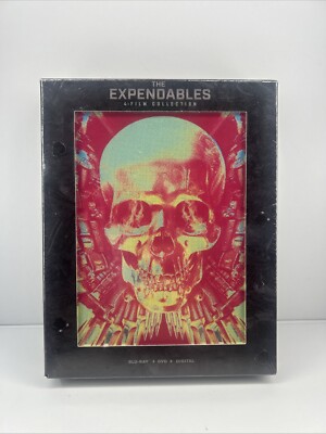 The Expendables: 4-Film Collection (Blu-ray) SEALED BRAND NEW FREE SHIPPING