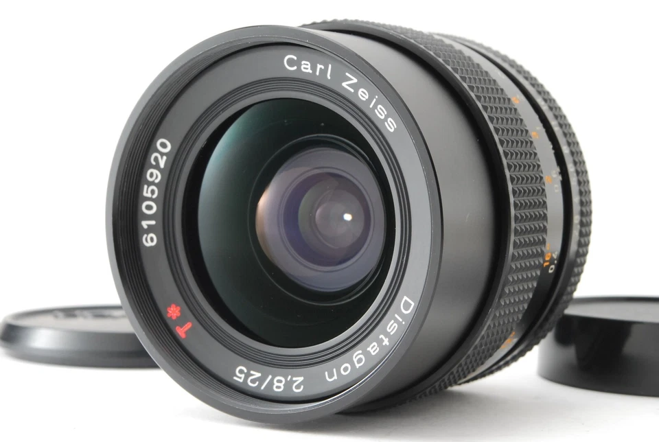 【全新-】Contax Carl Zeiss Distagon T* 25 毫米 f/2.8 AEG MF 镜头 CY 安装 — 第 2/4 张图片