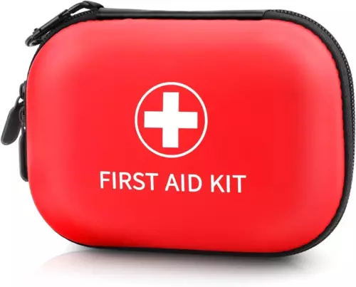 Mini First Aid Kit 100 Pcs Emergency Kit for Home Car Travel Small First Aid Kit