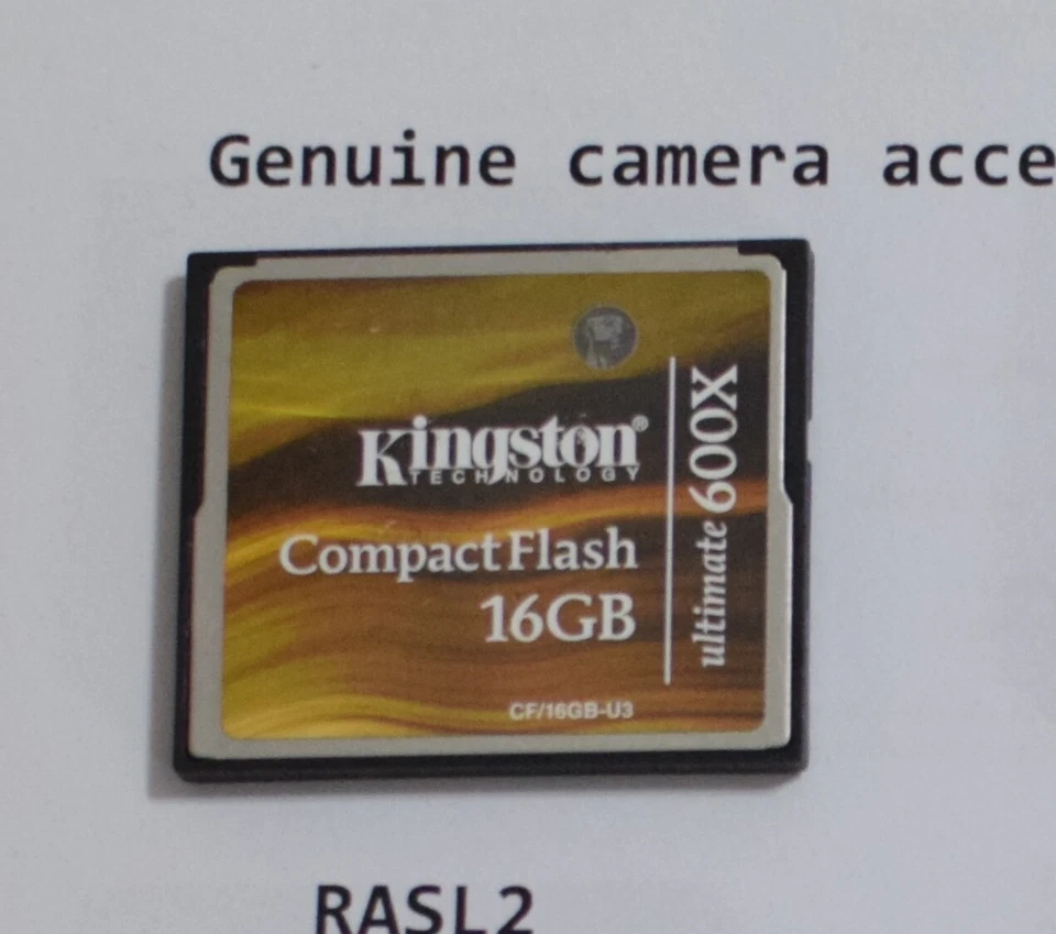 16 GB  Compact Flash CF Memory Card, for Canon EOS 7D 400D 50D, Sony A700 A350 - Image 4 of 4