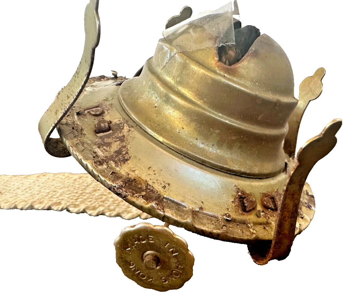 Vintage Lamp Part Brass Kerosene Gas Oil Burner Hong Kong 1