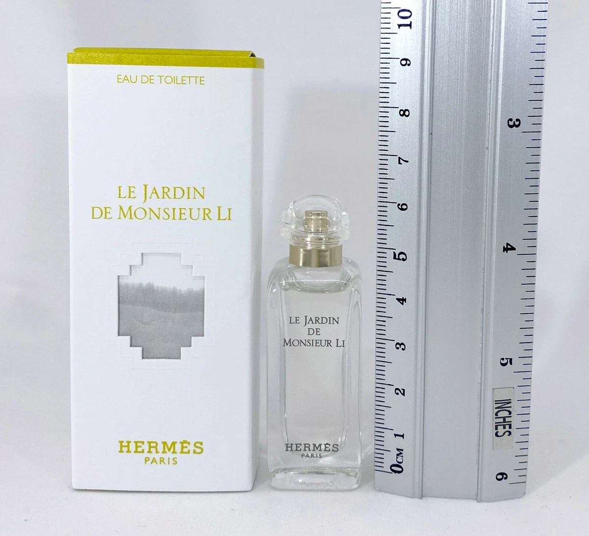 HERMES LE JARDIN DE MONSIEUR LI EAU DE TOILETTE 7.5 ML. 0.25 FL.OZ.  MINIPERFUME