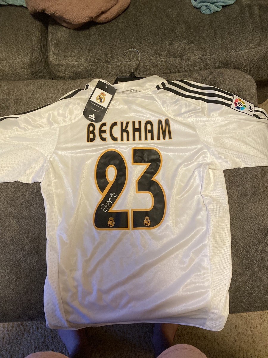 David Beckham Hand Signed Real Madrid Jersey W/ COA | eBay David Beckham Hand Signed Real Madrid Jersey W/ COA | eBay
