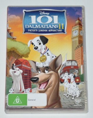 101 Dalmatians II Patch's London Adventure DVD Great Condition 4 PAL FAST POST