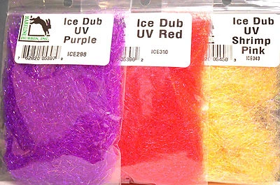 Ice Dub UV #ice 21 Farben Auswahl Hareline USA Ice Dub #ice Top Seller UV ICE