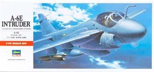 Hasegawa A-6E Intruder - Plastic Model Airplane Kit - 1/72 Scale - #00338