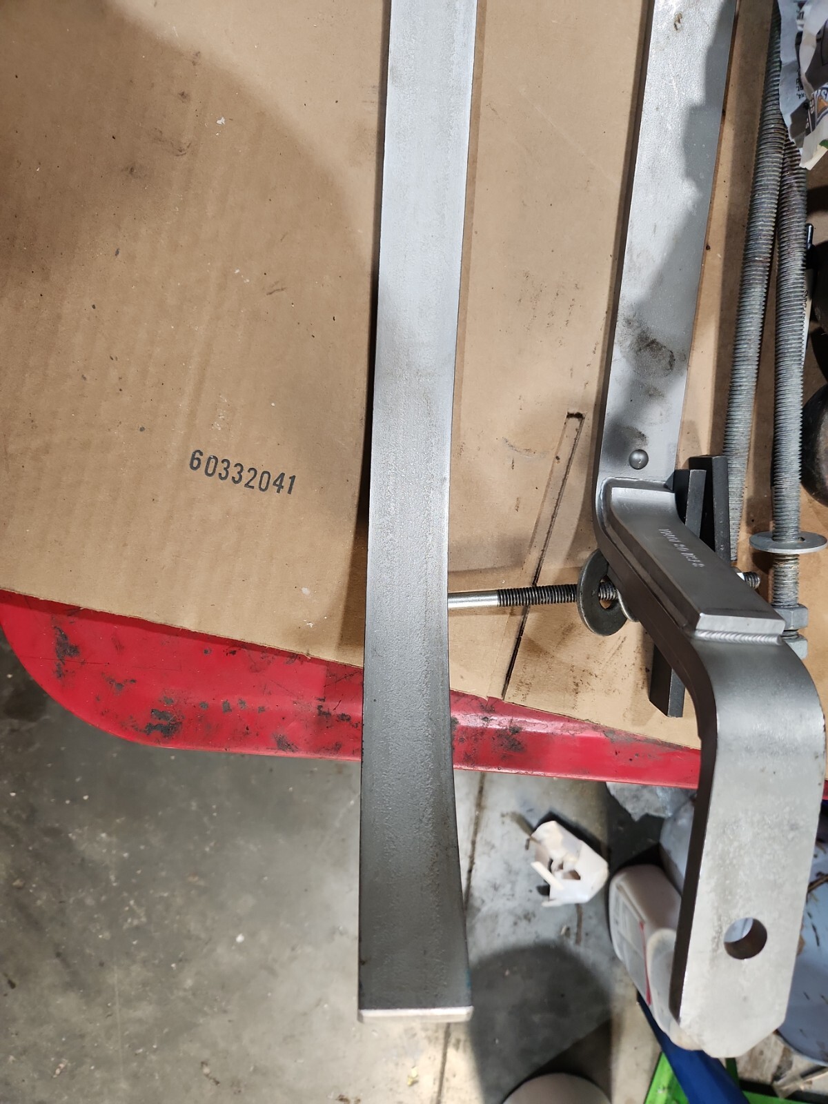 80 Qt Hobart Bowl Scraper No Rubber For V1401 eBay