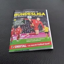 BUNDESLIGA POCKET PLANER 2020/21,Termine Nationalmannschaft Saison14 S.,SAMMLER 