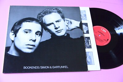 SIMONE & GARFUNKEL LP BOOKENDS EUROPE PRESS EX