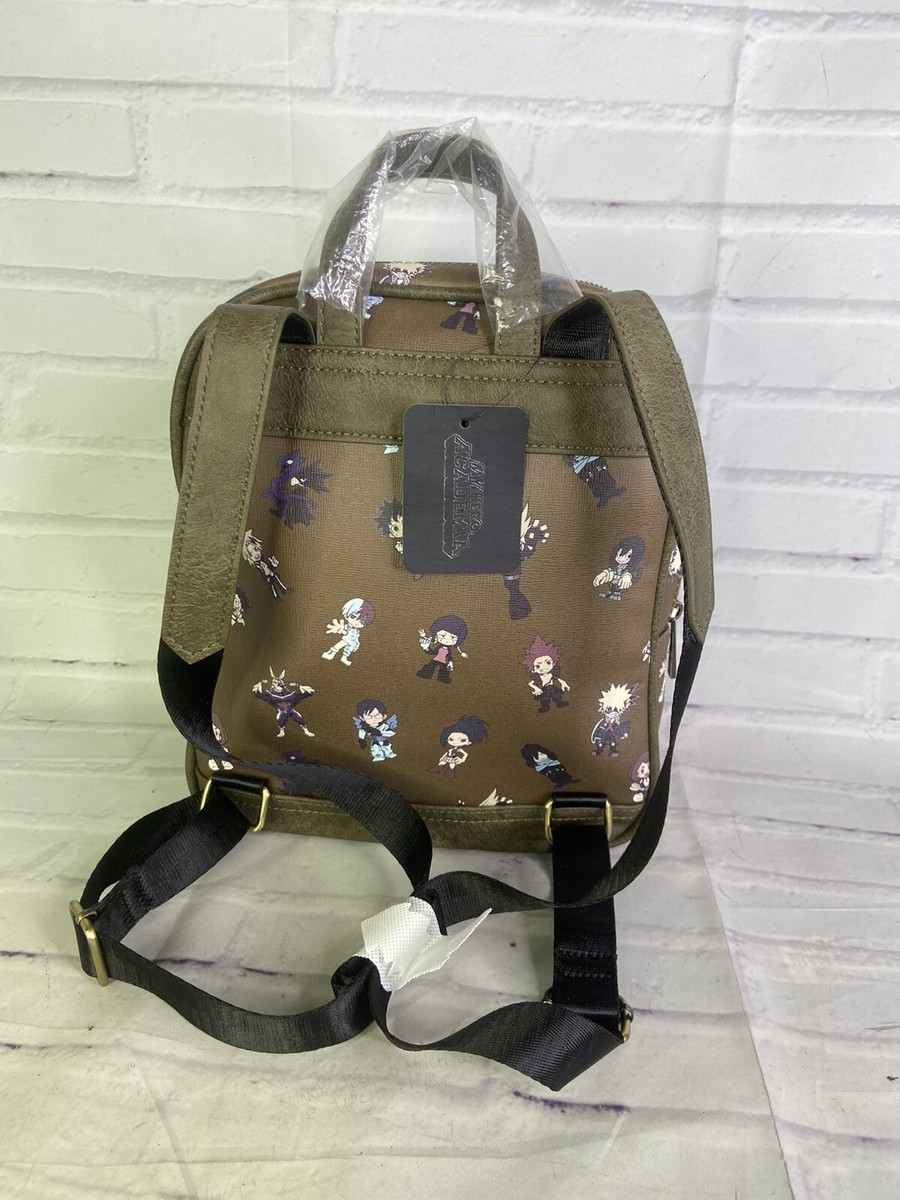 My Hero Academia Chibi Characters All Over Print Mini Backpack Bag BoxLunch NEW My Hero Academia Chibi Allover Print Mini Backpack  main image 4