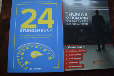 Der Tag an dem sich alles änderte  und das 24 Stunden Buch Klußmann 2 Bücher