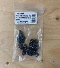 Bauer Hockey Helmet Dome Screw Kit | 24 Screws RP100 1037664 Hardware Snap Fix