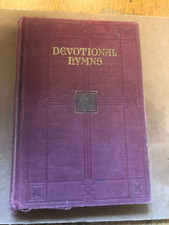 DEVOTIONAL HYMNS, Hope Publishing Company, 1935, Vintage Hardcover, ORCHESTRATED