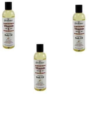 BL Cococare Vitamin E Antioxidant Body Oil 8.5oz  each  *THREE PACK*