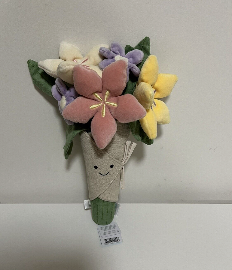 Jellycat Amuseable Bouquet of Flowers plush toy BNWT lovely for