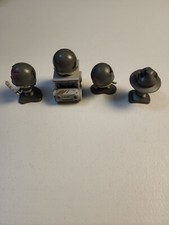 Lot of Four 4 Awesome Little Green Men Zombie Company Army Soldiers