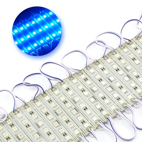 BLUE 5050 5054 SMD 3 6 LED Module Light Store Front Window Sign Lamp DC12V Kits - Picture 27 of 37