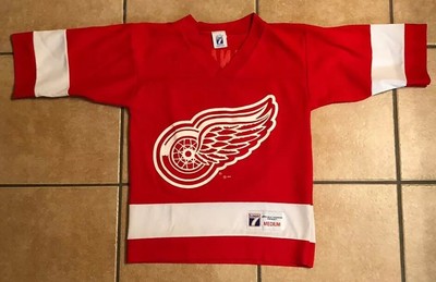 kids red wings jersey