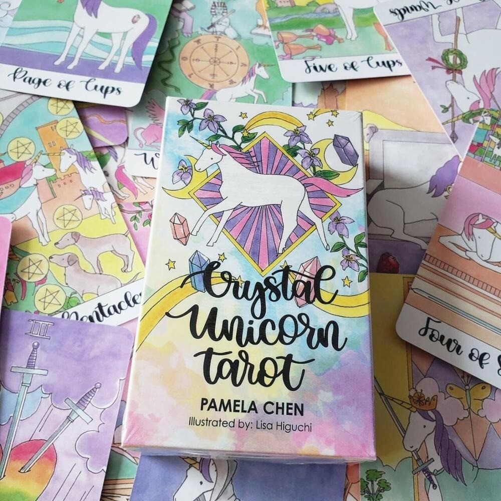 Crystal Unicorns Tarot Card Deck Divination Oracle Game English Version |  eBay