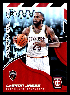2017-18 Totally Certified LeBron James Priority Mail #1 - Cleveland Cavaliers