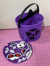 McDonald's Happy Meal Toy Halloween Vampire Bucket Pail 2023 - Purple