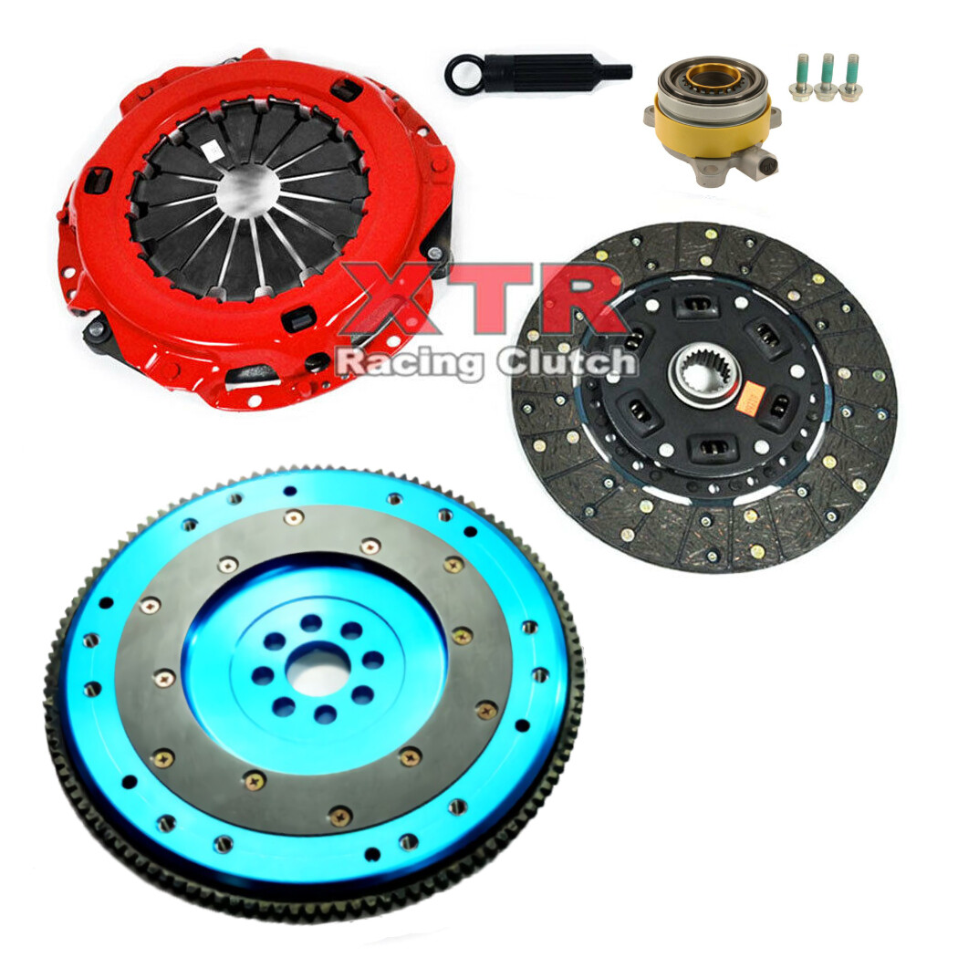 FX DUAL-FRICTION CLUTCH KIT+LIGHT FLYWHEEL +SLAVE FOR 11-16 SCION tC 10-11 CAMRY