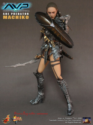 Perfect Hot Toys 1/6 Has001 Machiko She Predator In Stock New | eBay