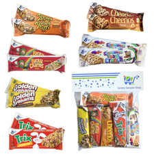 Breakfast Cereal Bars Variety Pack 12 Cereal Treat Bars Cinnamon Toast Crunch