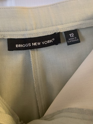 Pre Owned Women’s Briggs New York Casual Pants Sz 12 Business Comfort - Picture 5 of 13