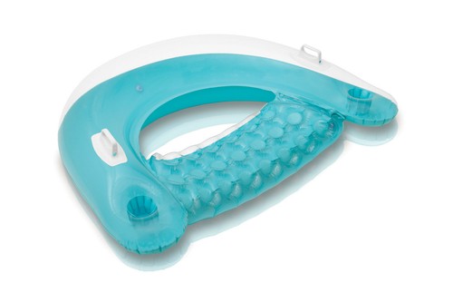 Genuine Intex Sit 'N Float Pool Lounge Inflatable Pool Chair Lounger - Picture 10 of 12