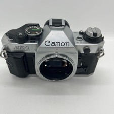 Canon AE-1 P Program 35mm SLR Film Camera Silver From JAPAN - good condition