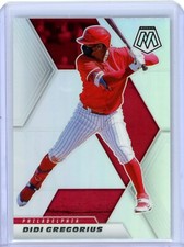 2021 Panini Mosaic Didi Gregorius Philadelphia Phillies Silver Prizm Parallel