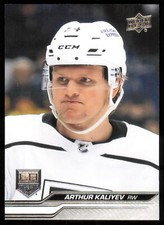 2023-24 Upper Deck Hockey Series 1 #85 Arthur Kaliyev Los Angeles Kings