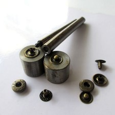 Set punzoni manuali applicazione bottoni a pressione diametro 8mm/10mm/12mm/15mm