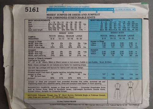 Monos y pantalones con patrones de costura clásicos reales de colección - ¡Tú eliges! Lote #26 - Imagen 6 de 49