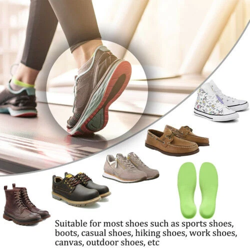 Orthotic Shoe Insoles Inserts-Flat Feet/High Arch Support for Plantar-Fasciitis - Picture 6 of 32