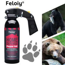 Feloiy Home Self Defense 16oz 35Ft, Bear Repellent Spray