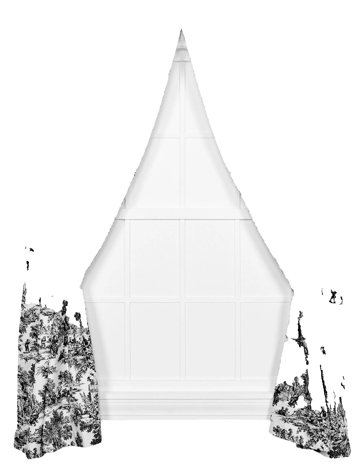 Toile Country Window Curtains & Drapes